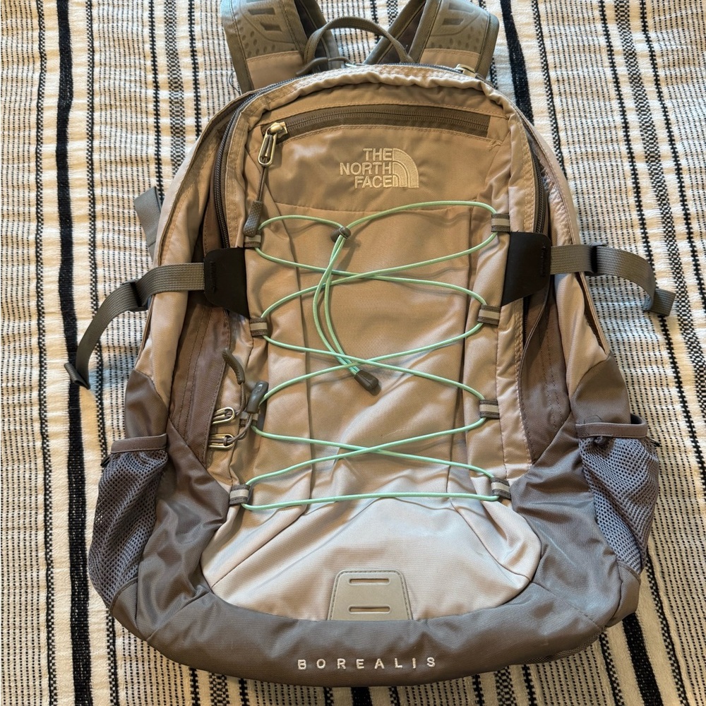 North Face Borealis Gray Backpack